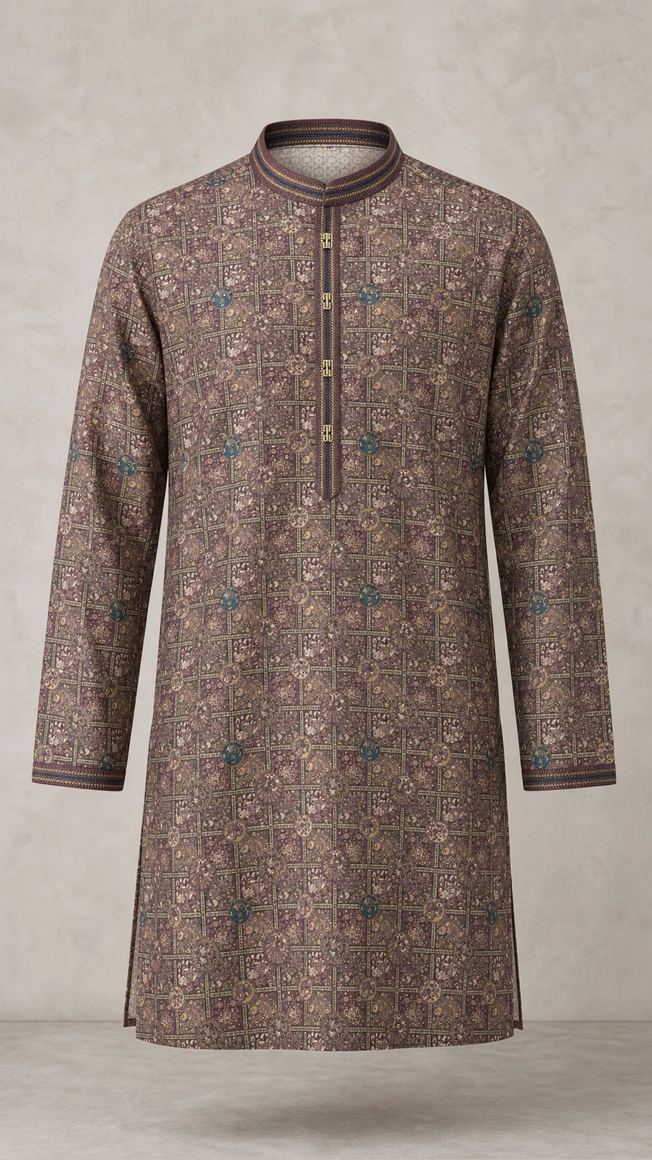 Heirloom Print Kurta Pajama Set