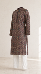 Heirloom Print Kurta Pajama Set