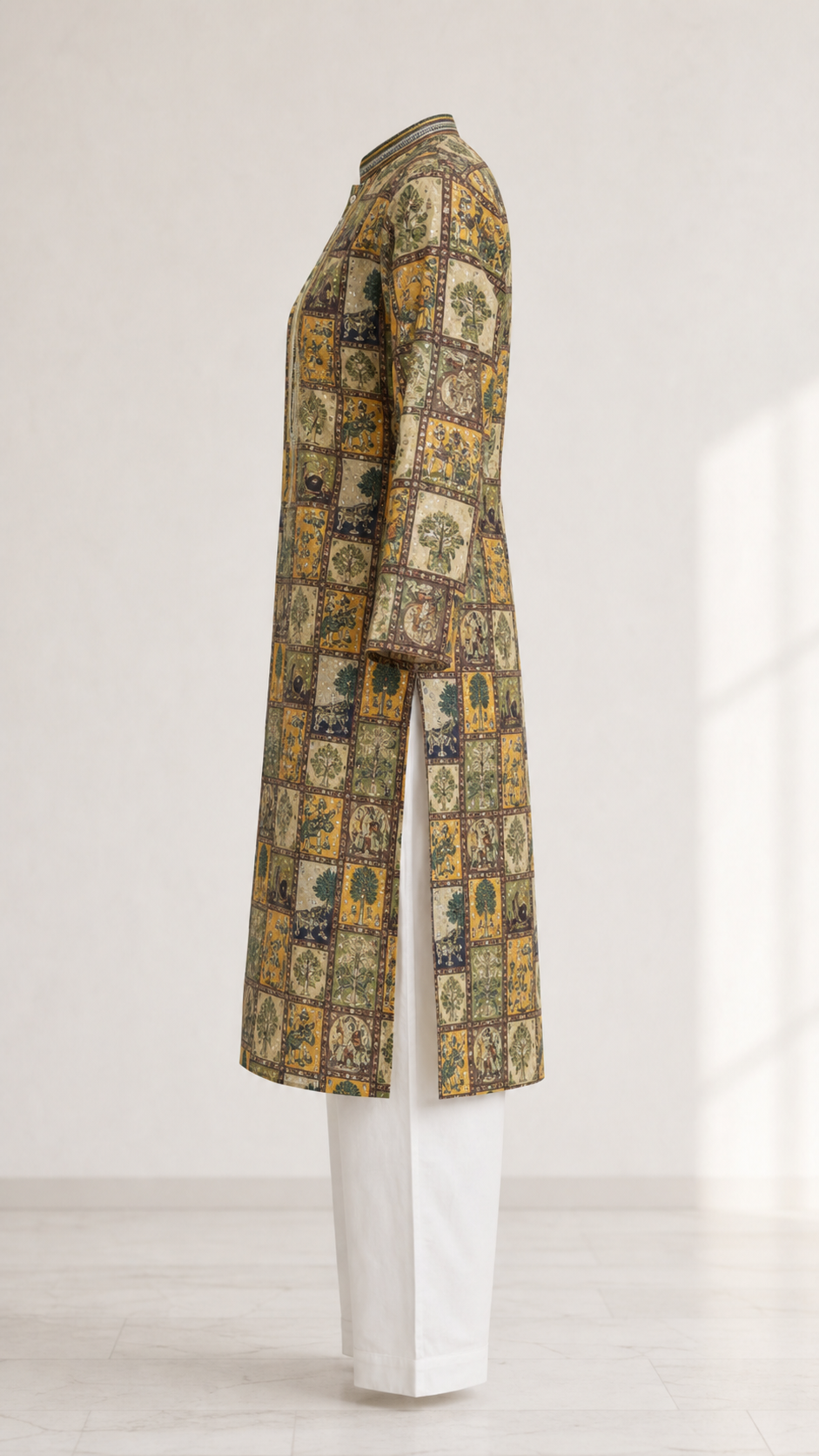 Heirloom Print Kurta Pajama Set