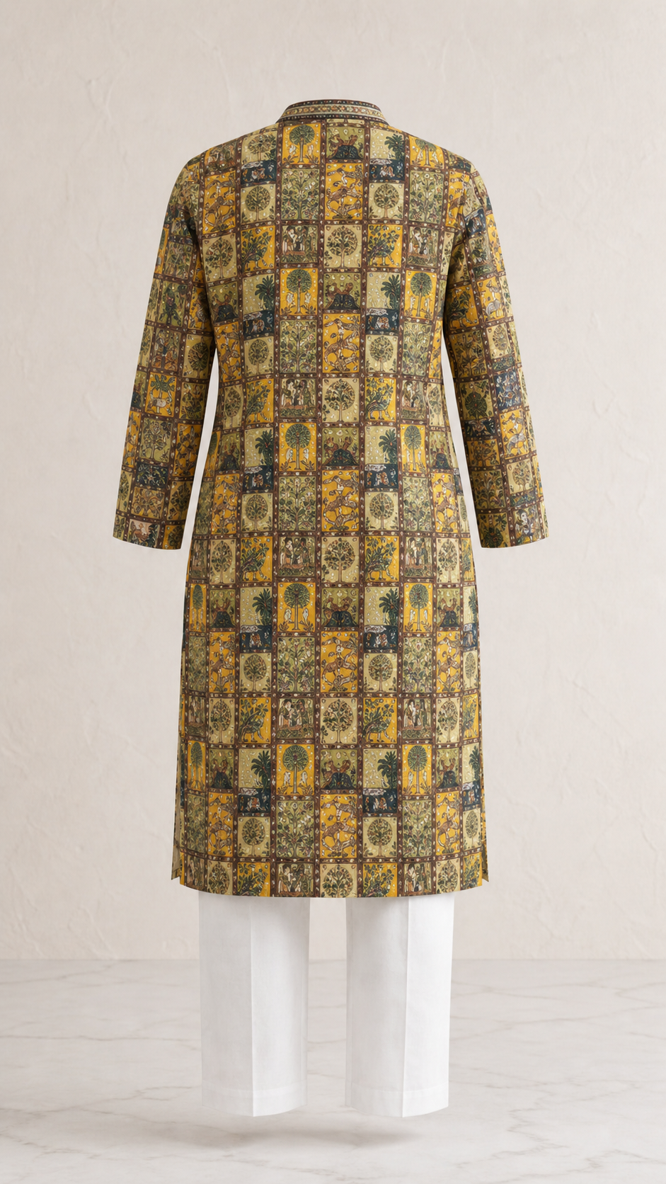 Heirloom Print Kurta Pajama Set
