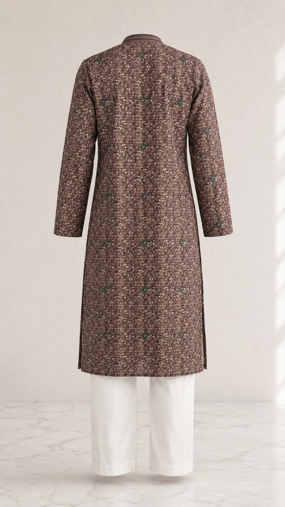 Heirloom Print Kurta Pajama Set