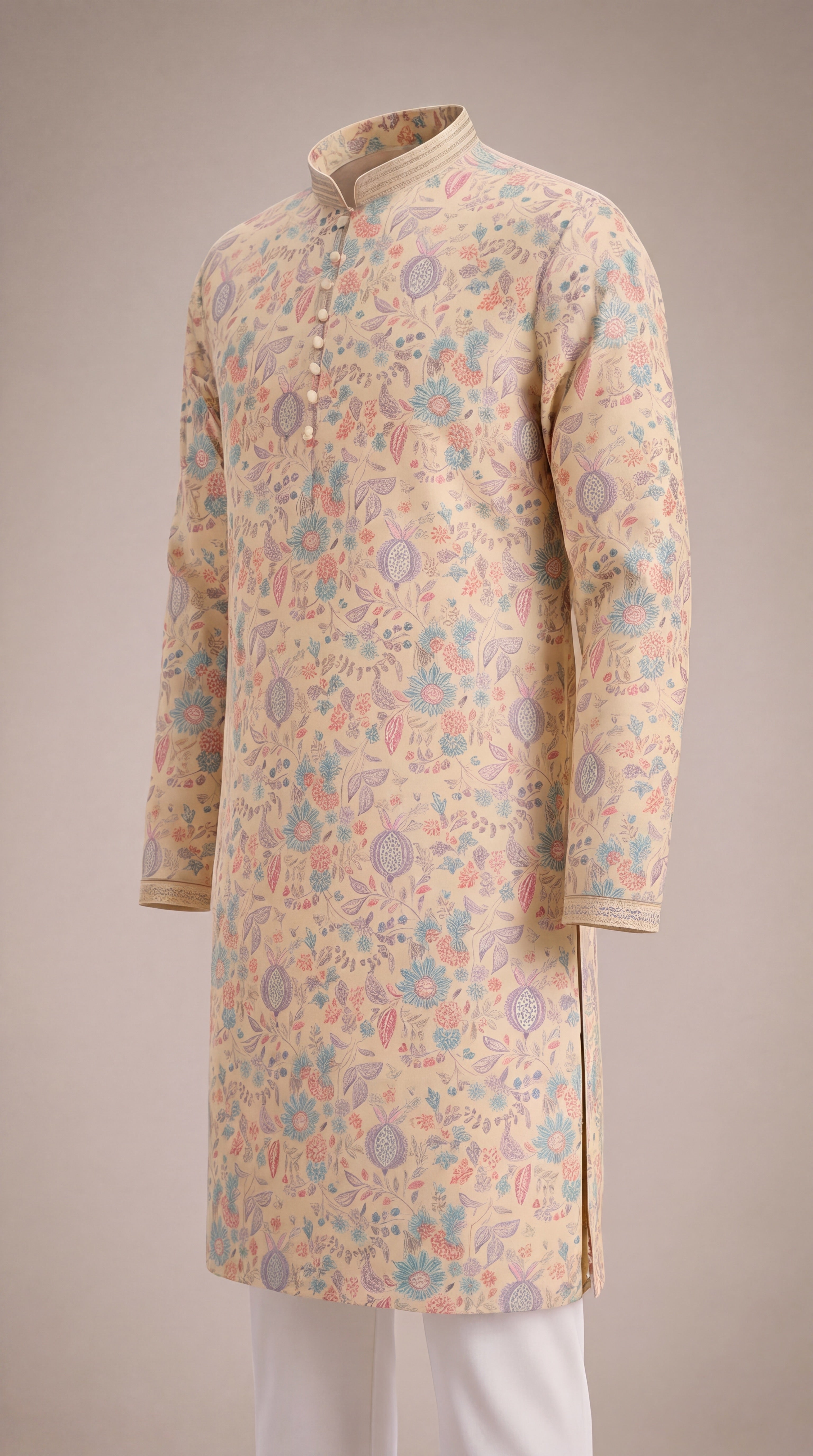Butter Yellow Kurta Set