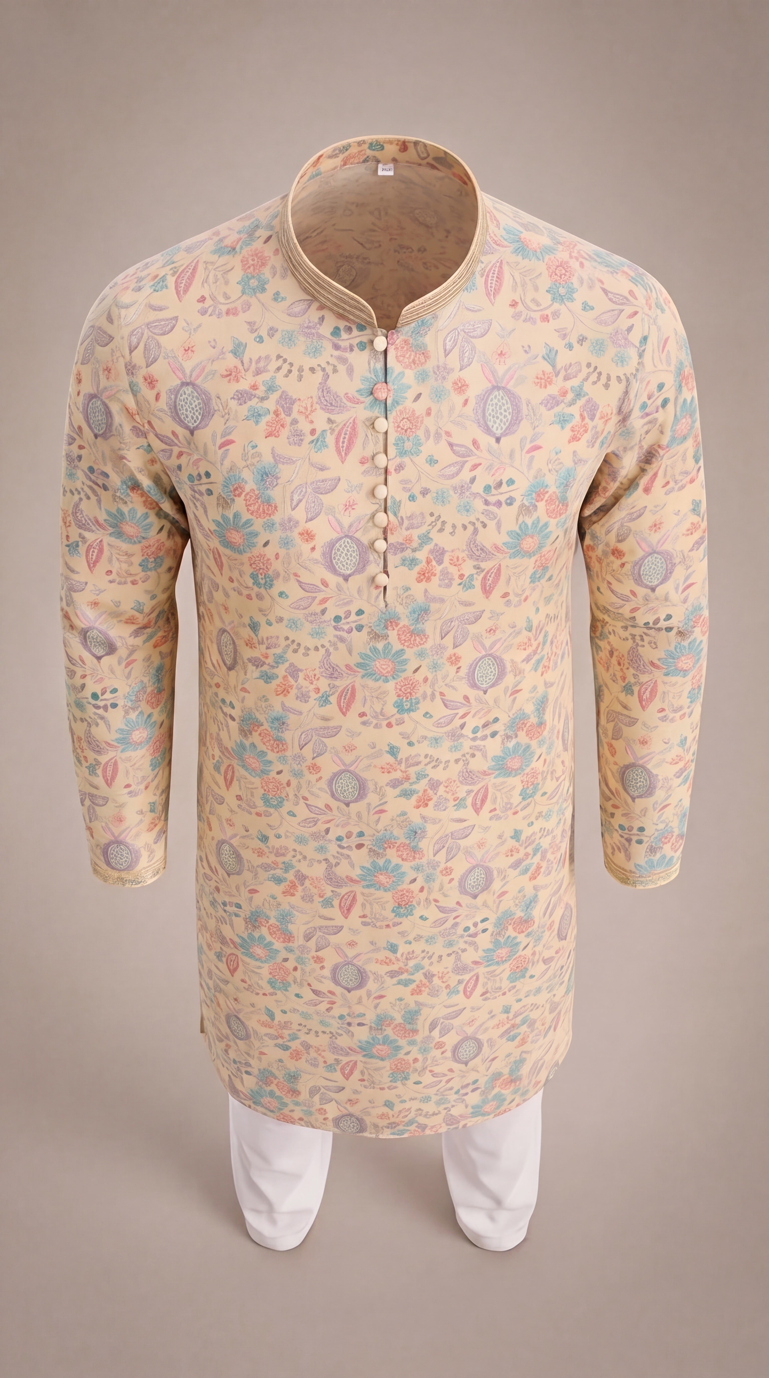 Butter Yellow Kurta Set