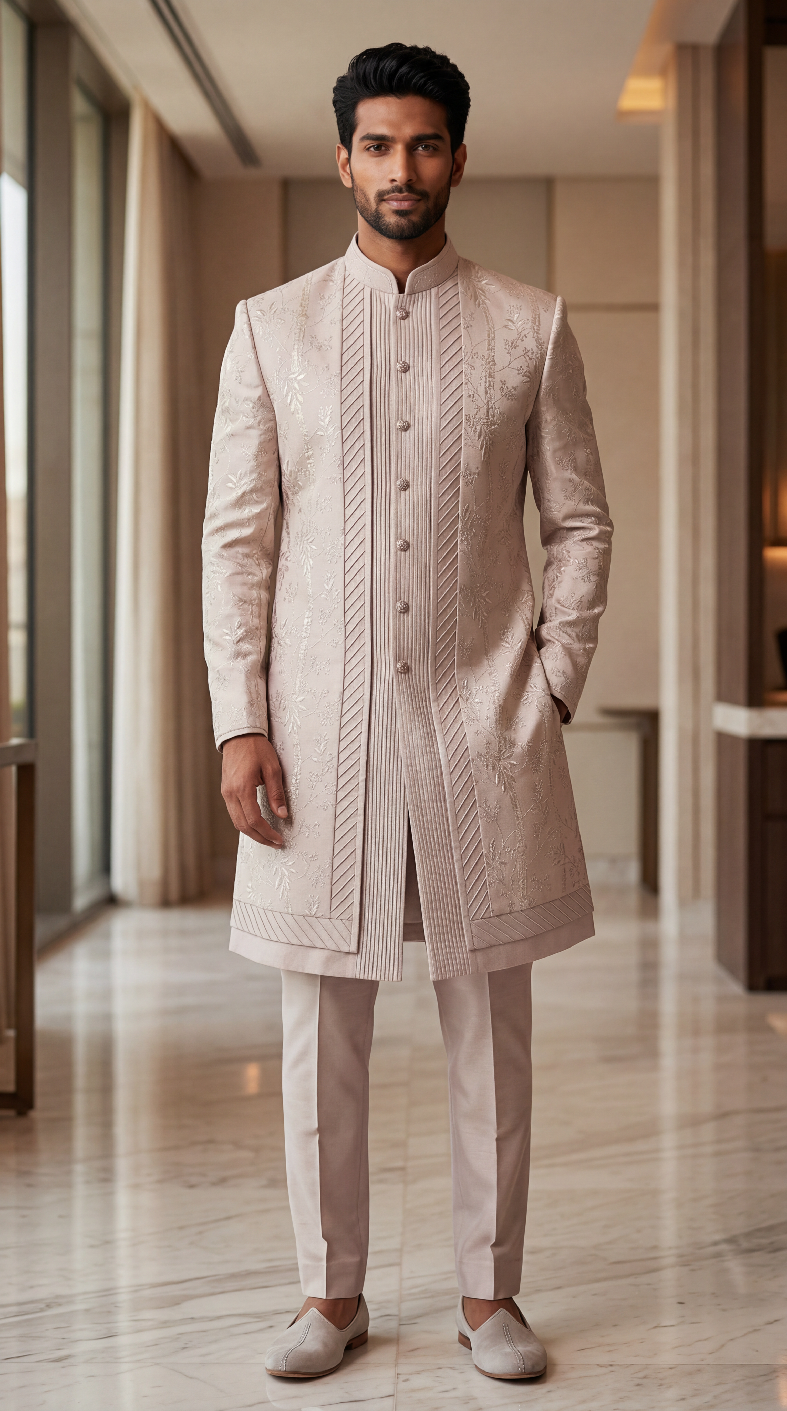 Meher Dusty Rose Suit Set