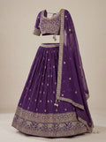Amethyst Baraat Lehenga Set