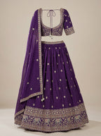 Amethyst Baraat Lehenga Set