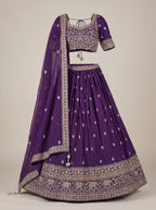 Amethyst Baraat Lehenga Set