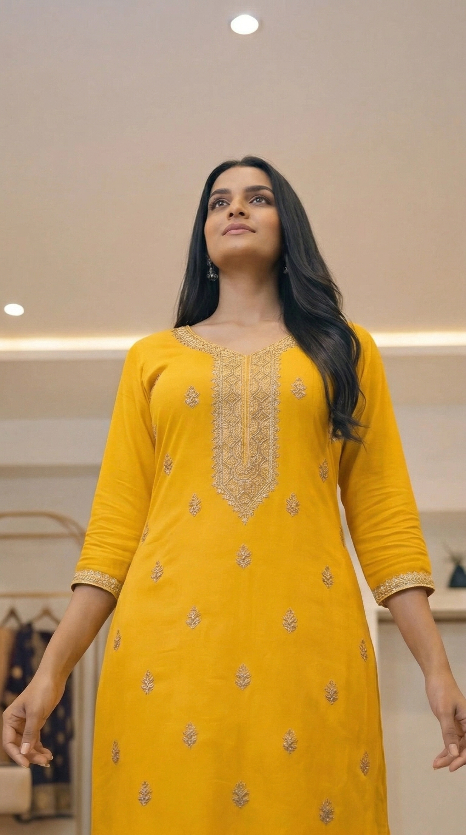 Embroidered 3-Piece Suit Set