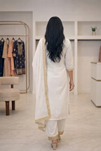 Embroidered 3-Piece Suit Set