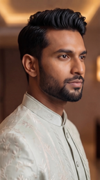 Ayaan Mint Green Sherwani Set