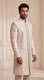 Ivory Bloom Sherwani