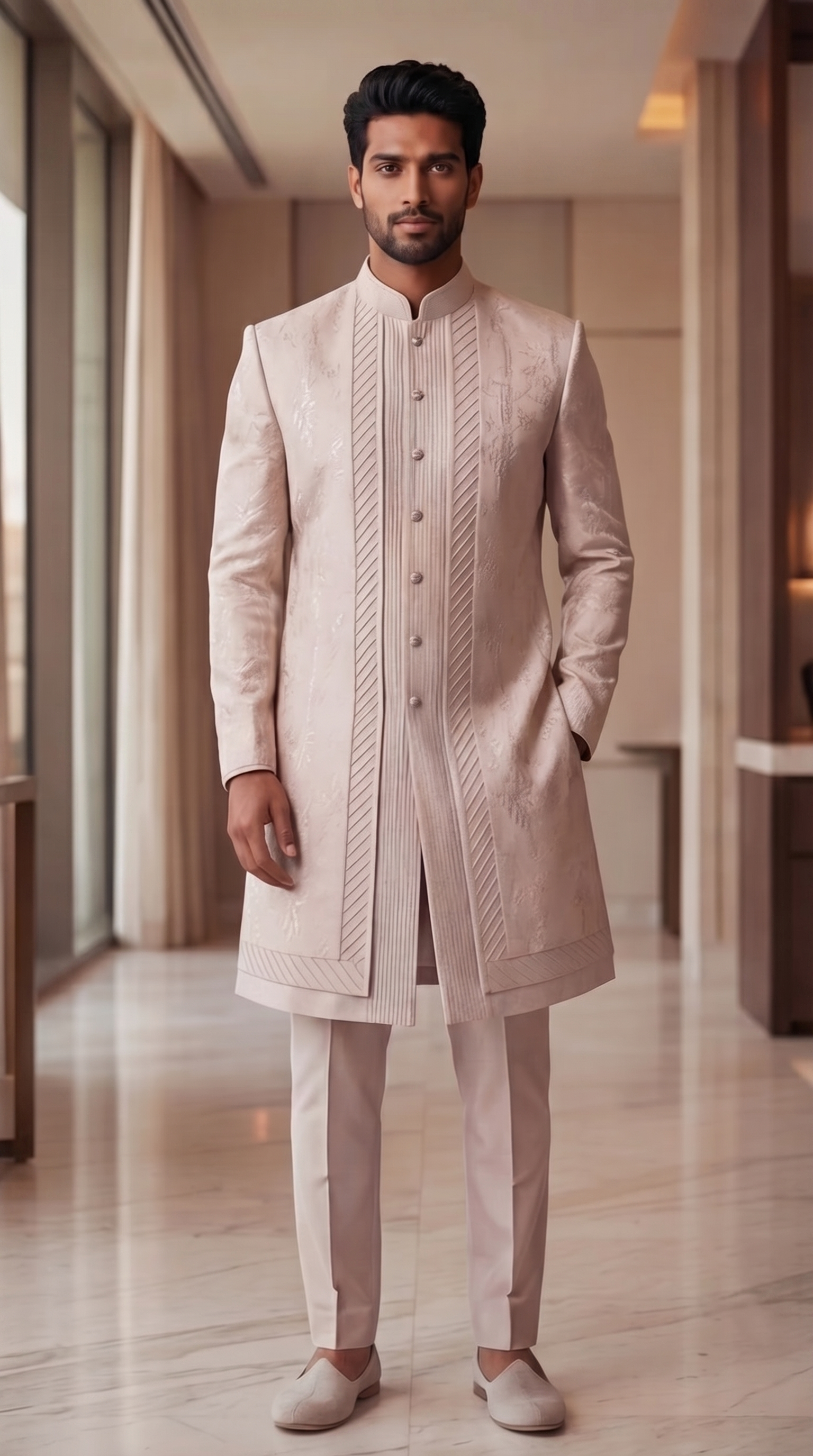 Meher Dusty Rose Suit Set