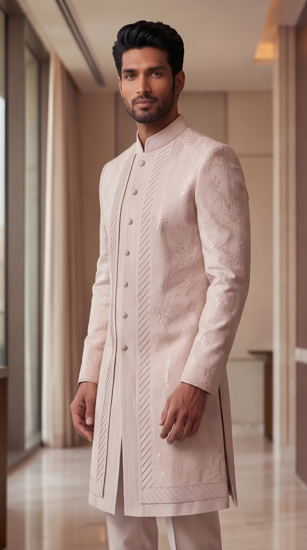 Meher Dusty Rose Suit Set