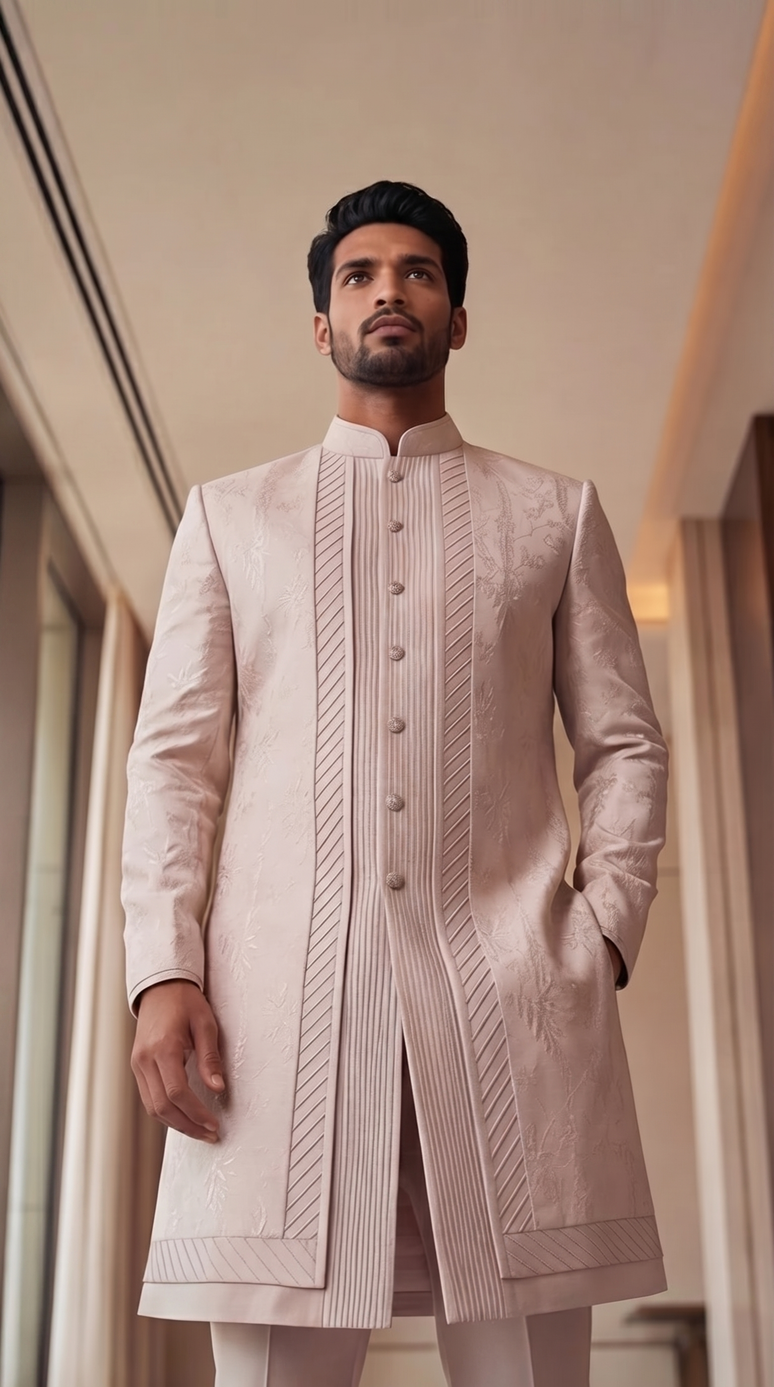Meher Dusty Rose Suit Set