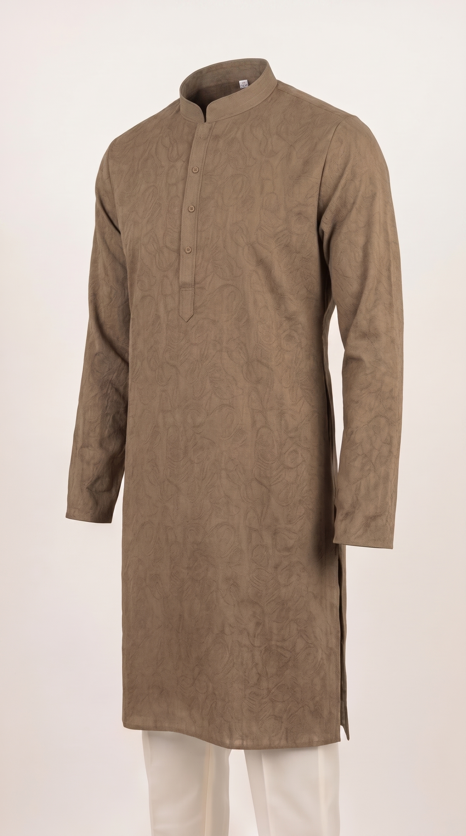 Paisley Cotton Kurta Set — Men's Traditional Kurta Pajama in 5 Colors