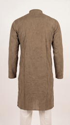 Paisley Cotton Kurta Set — Men's Traditional Kurta Pajama in 5 Colors
