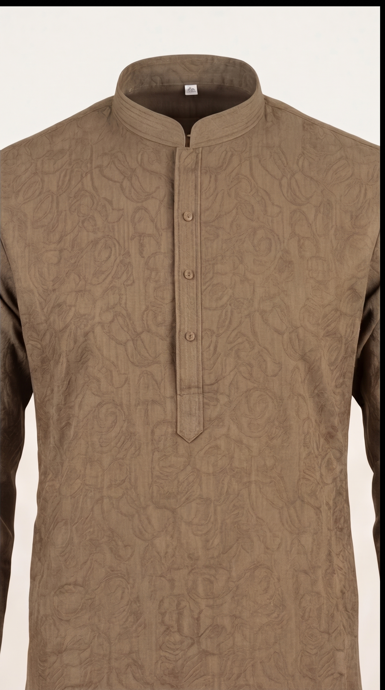 Paisley Cotton Kurta Set — Men's Traditional Kurta Pajama in 5 Colors