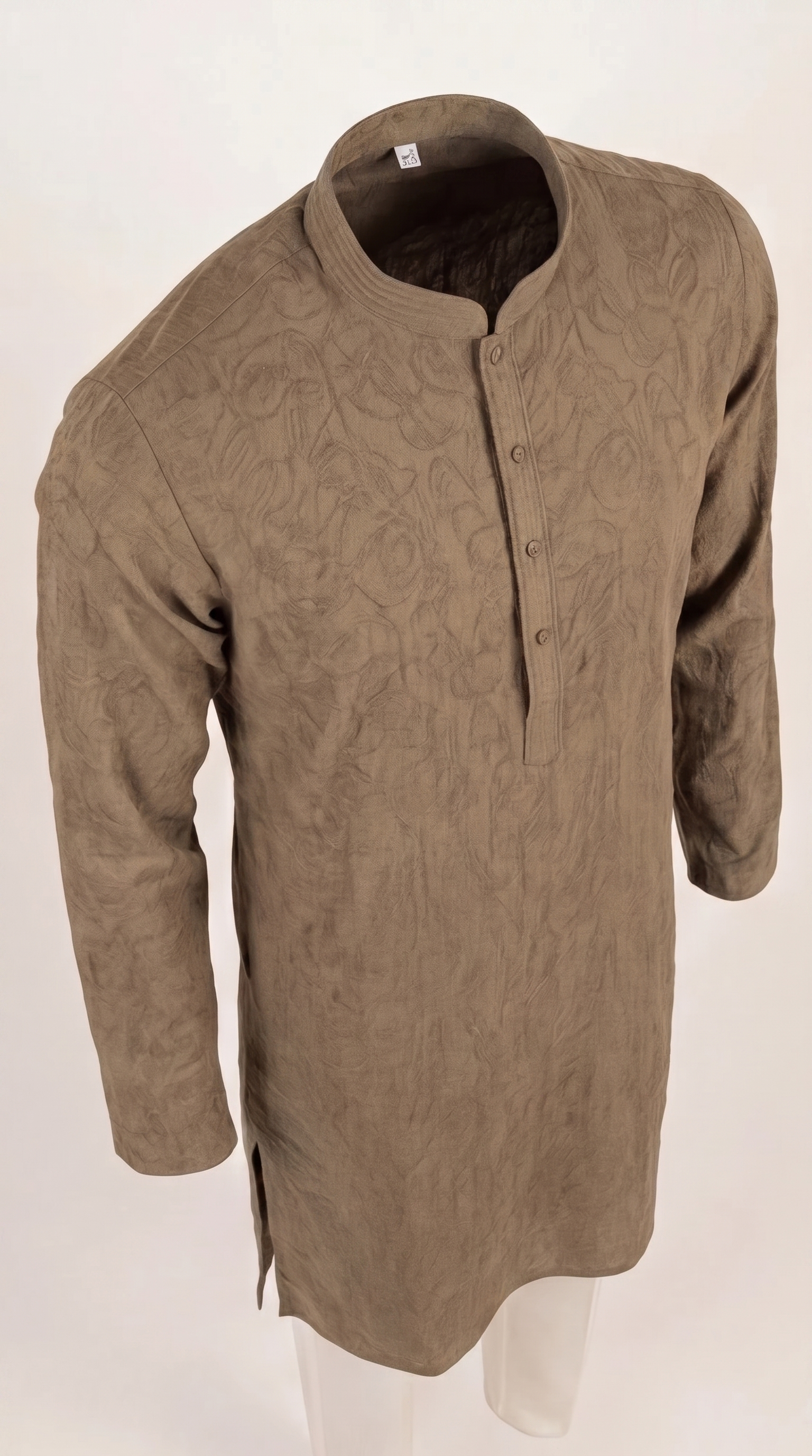 Paisley Cotton Kurta Set — Men's Traditional Kurta Pajama in 5 Colors