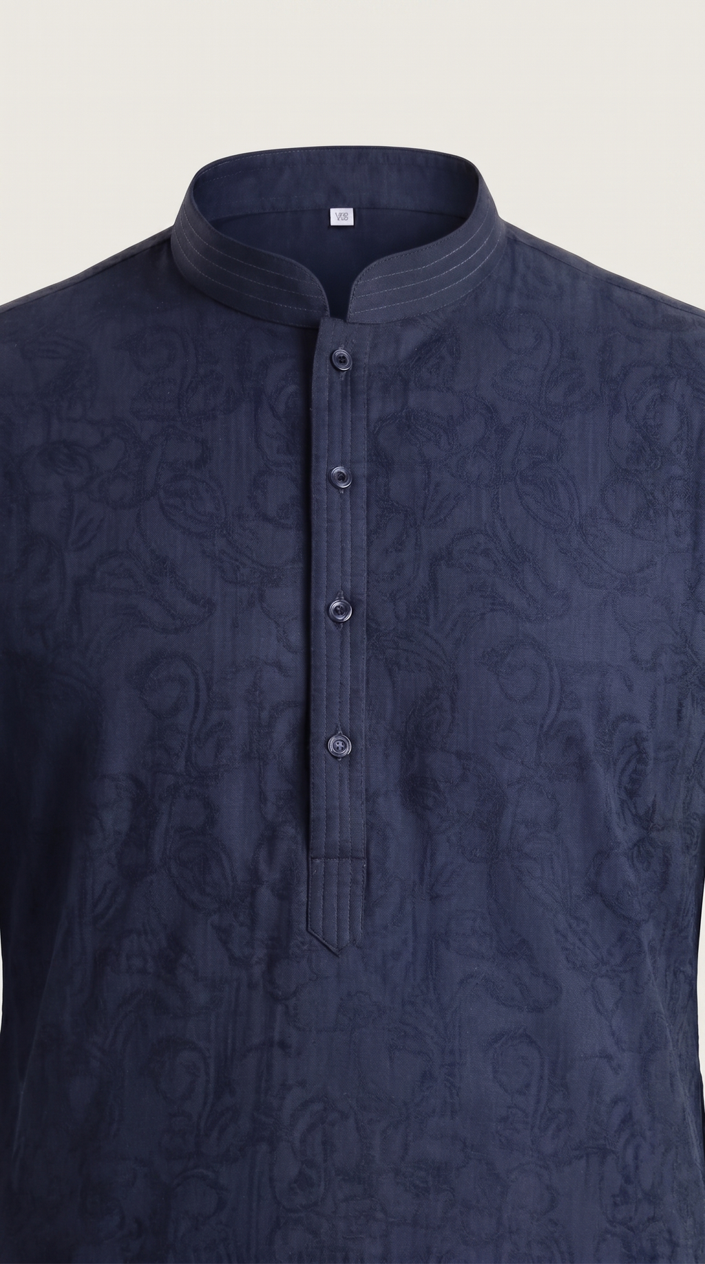 Paisley Cotton Kurta Set — Men's Traditional Kurta Pajama in 5 Colors