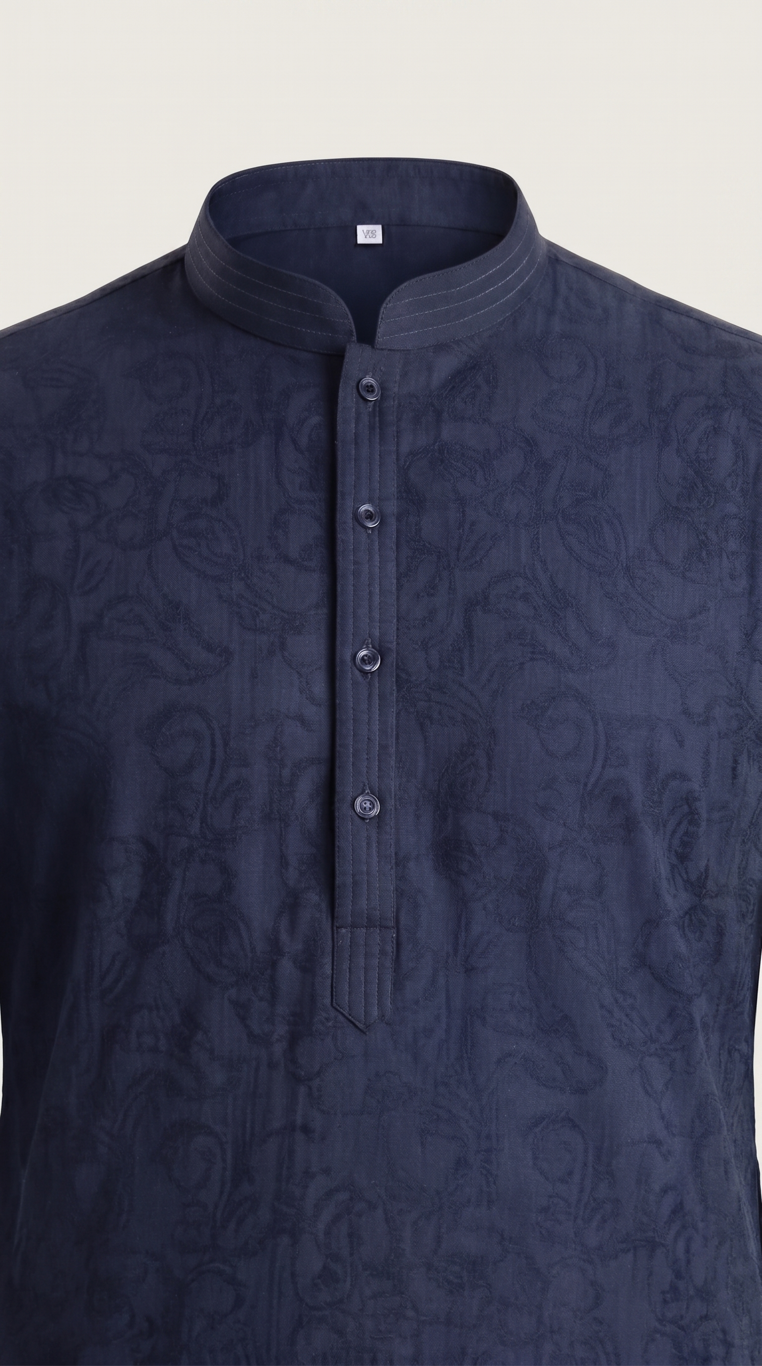 Paisley Cotton Kurta Set — Men's Traditional Kurta Pajama in 5 Colors