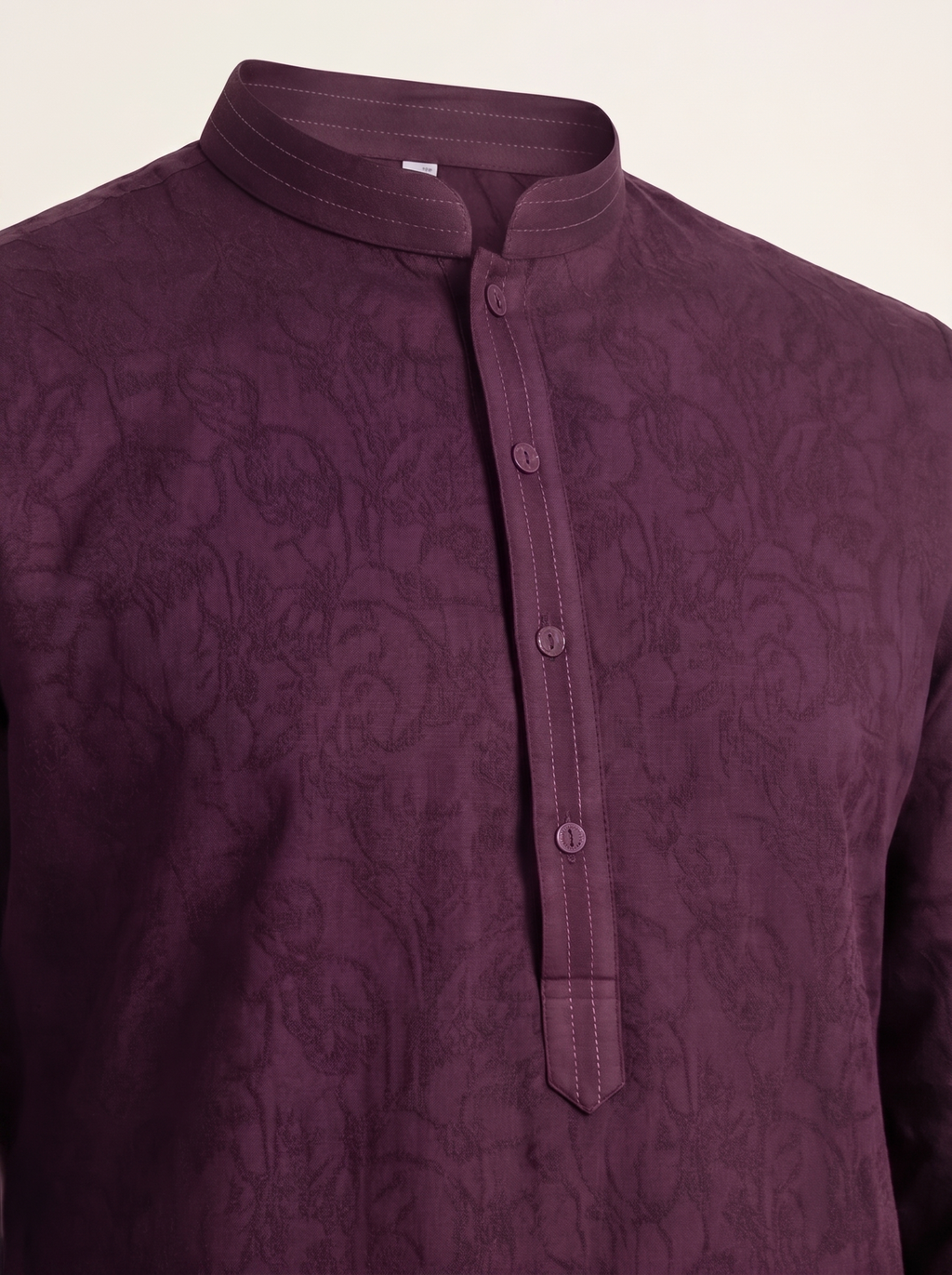 Paisley Cotton Kurta Set — Men's Traditional Kurta Pajama in 5 Colors