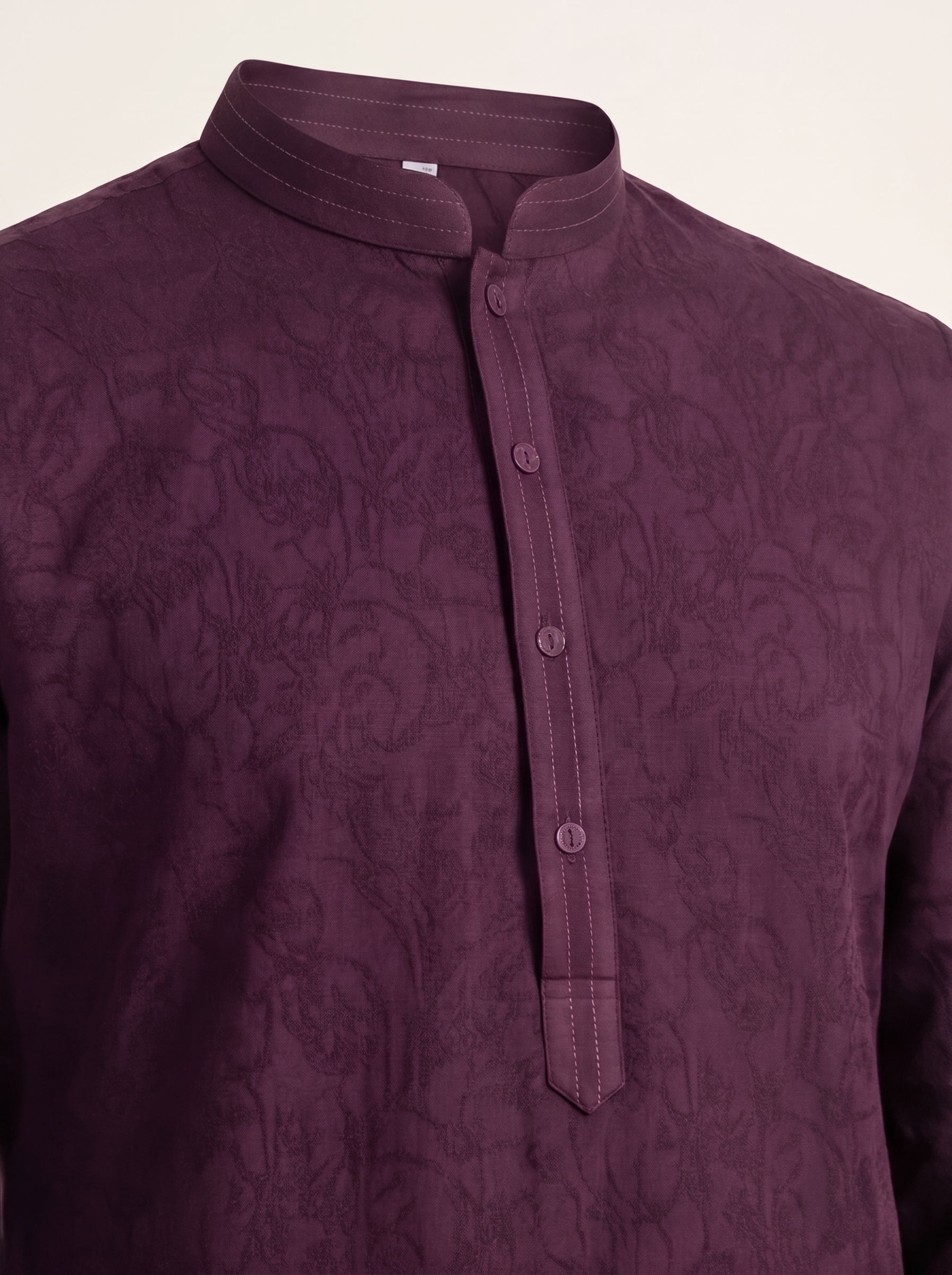 Paisley Cotton Kurta Set — Men's Traditional Kurta Pajama in 5 Colors
