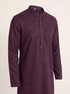 Paisley Cotton Kurta Set — Men's Traditional Kurta Pajama in 5 Colors