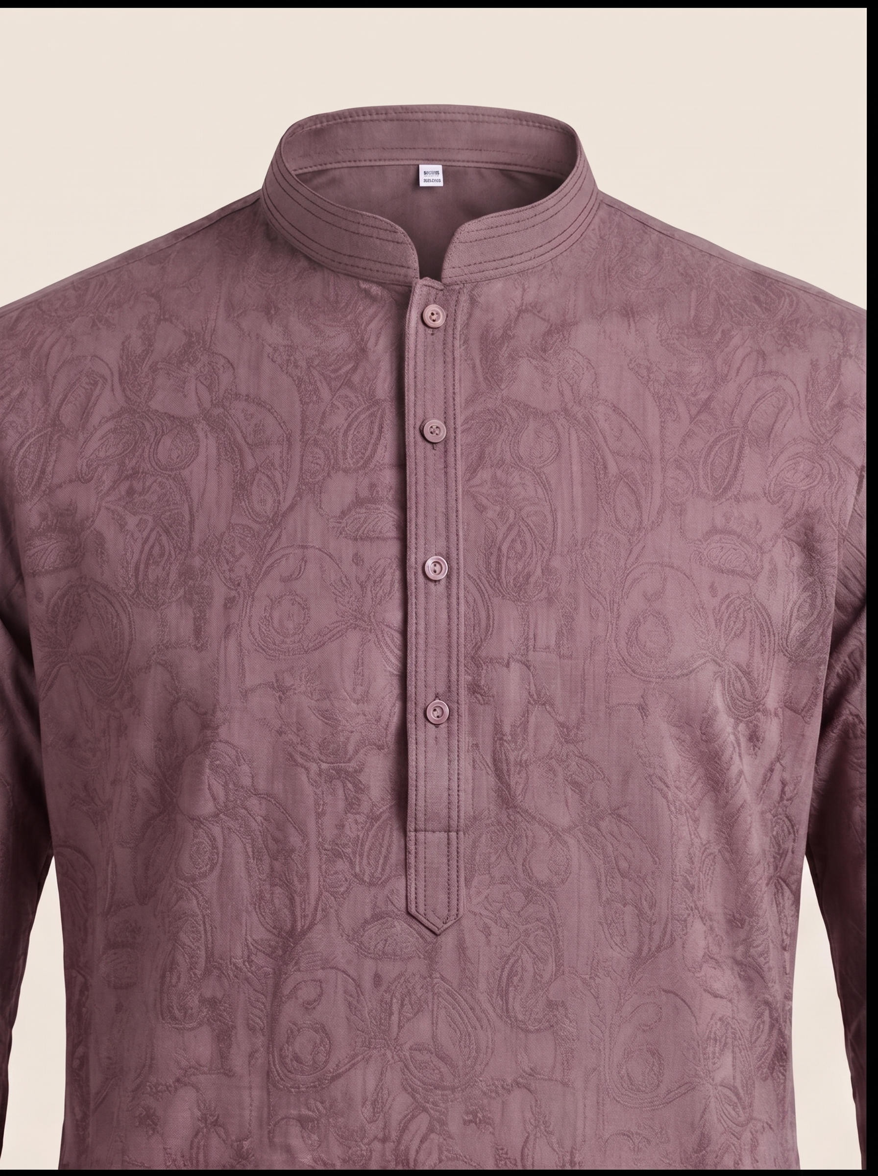 Paisley Cotton Kurta Set — Men's Traditional Kurta Pajama in 5 Colors