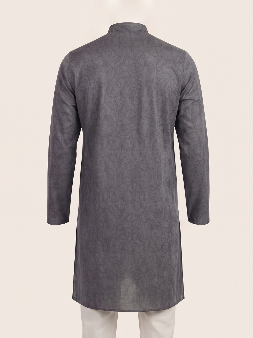 Paisley Cotton Kurta Set — Men's Traditional Kurta Pajama in 5 Colors