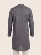 Paisley Cotton Kurta Set — Men's Traditional Kurta Pajama in 5 Colors