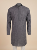 Paisley Cotton Kurta Set — Men's Traditional Kurta Pajama in 5 Colors