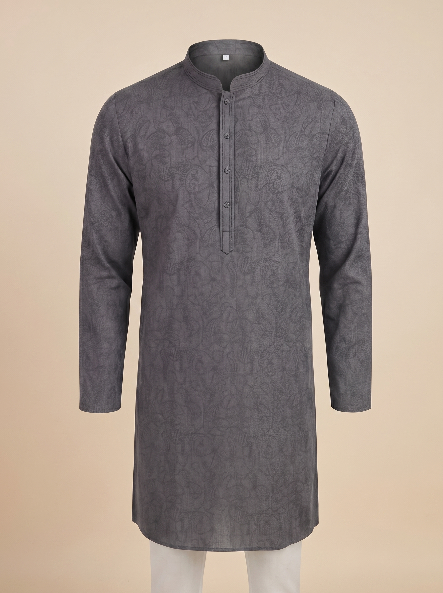 Paisley Cotton Kurta Set — Men's Traditional Kurta Pajama in 5 Colors