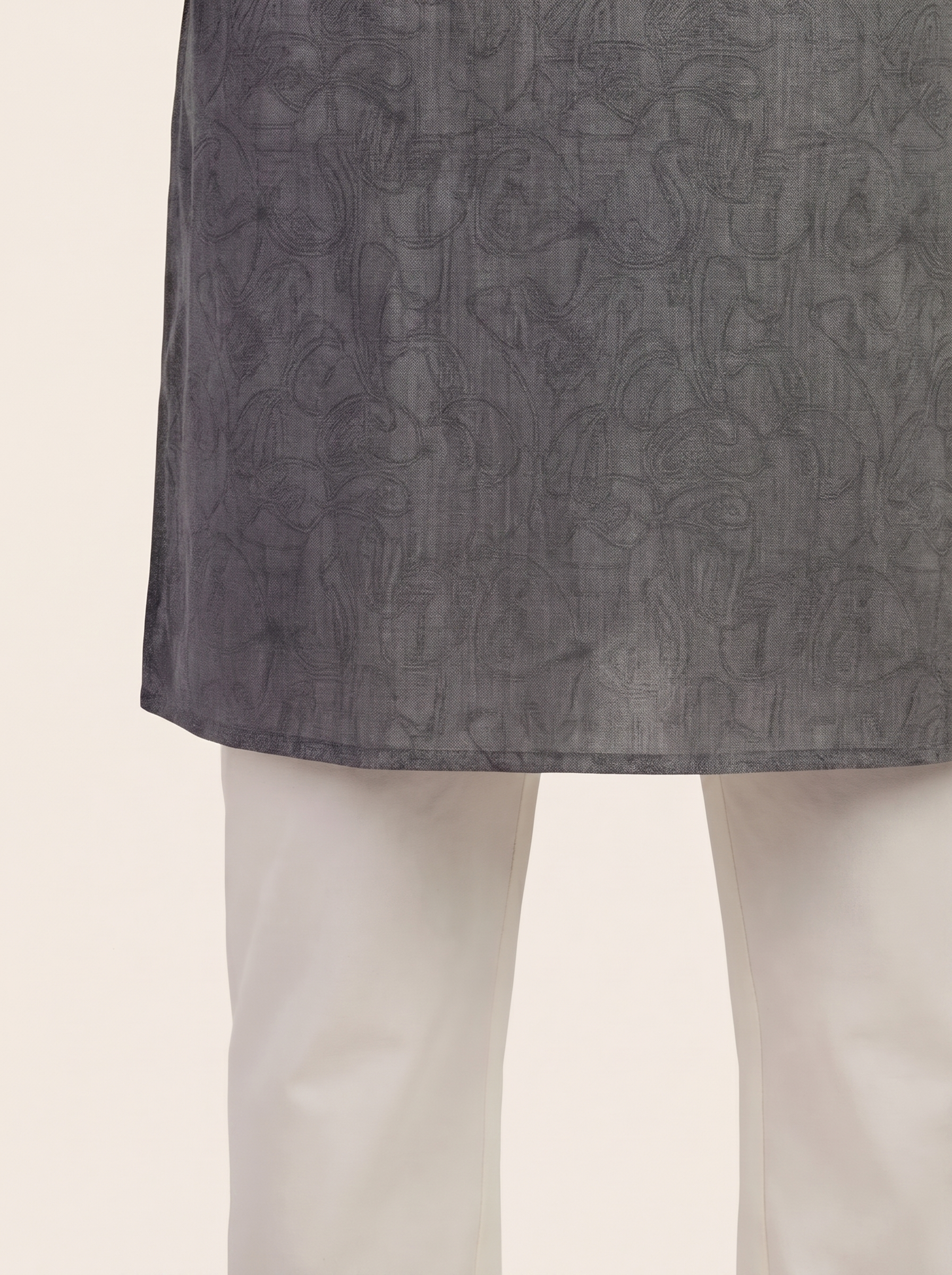Paisley Cotton Kurta Set — Men's Traditional Kurta Pajama in 5 Colors