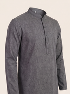Paisley Cotton Kurta Set — Men's Traditional Kurta Pajama in 5 Colors