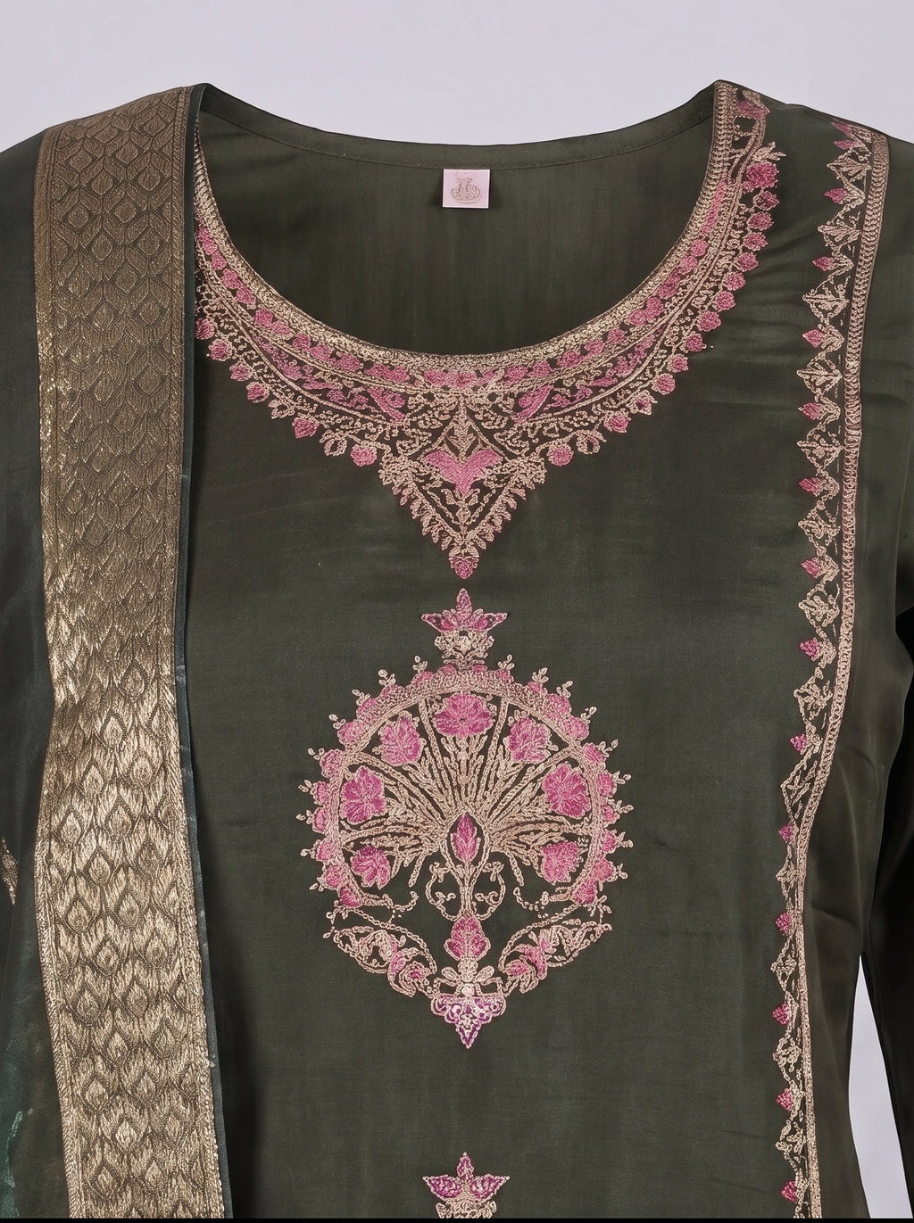 Gulabo Embroidered 3-Piece Kurta Set