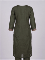 Gulabo Embroidered 3-Piece Kurta Set