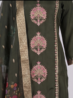 Gulabo Embroidered 3-Piece Kurta Set