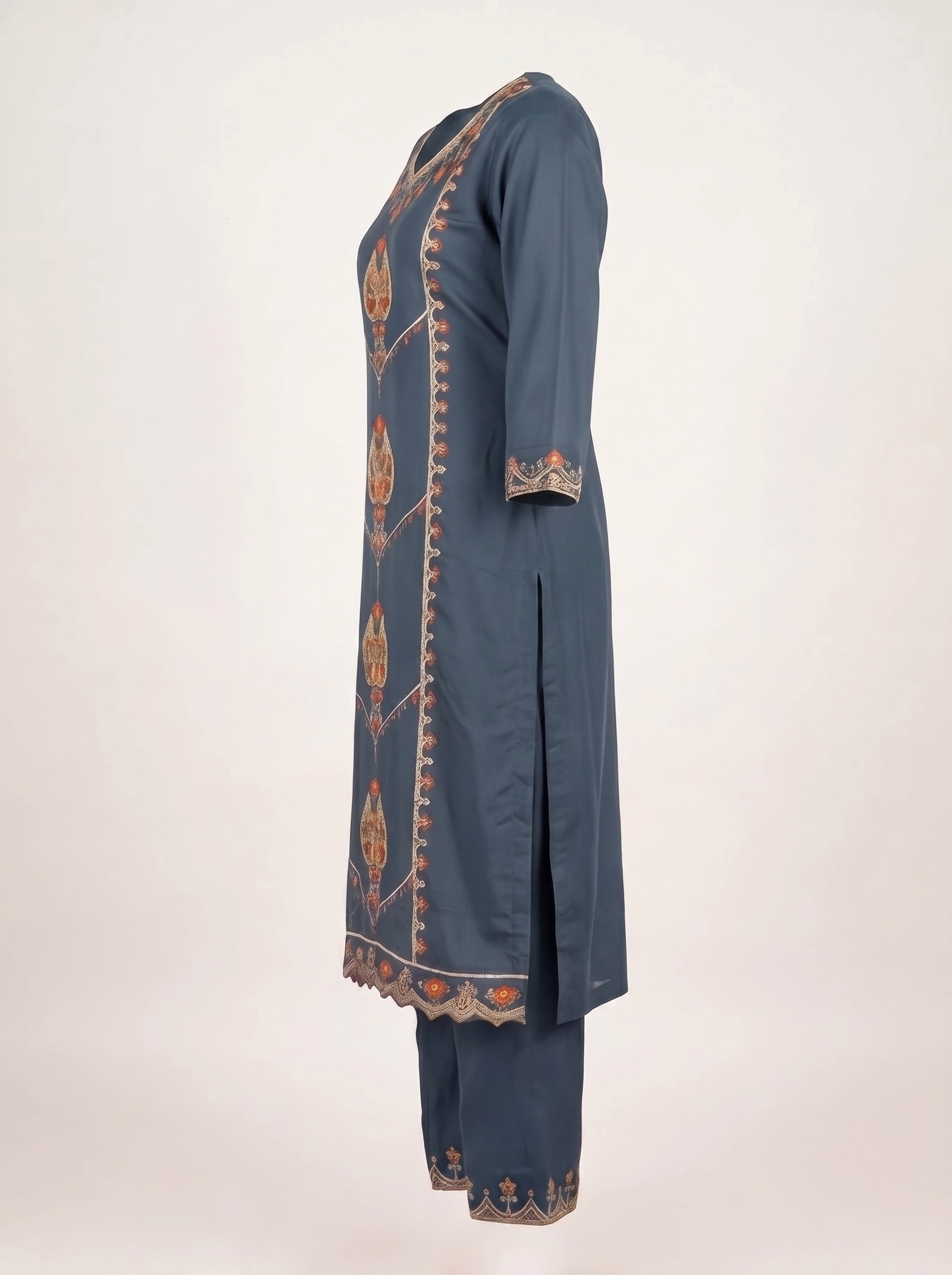 Gulabo Embroidered 3-Piece Kurta Set