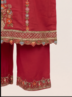 Gulabo Embroidered 3-Piece Kurta Set