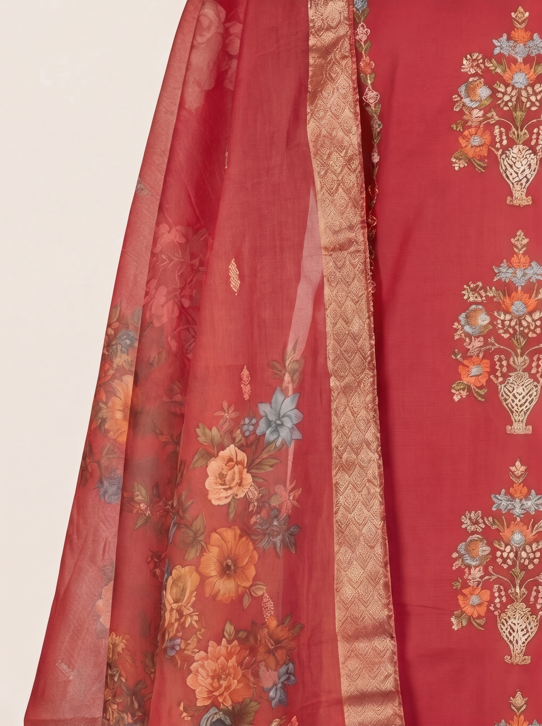 Gulabo Embroidered 3-Piece Kurta Set