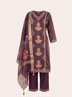 Gulabo Embroidered 3-Piece Kurta Set