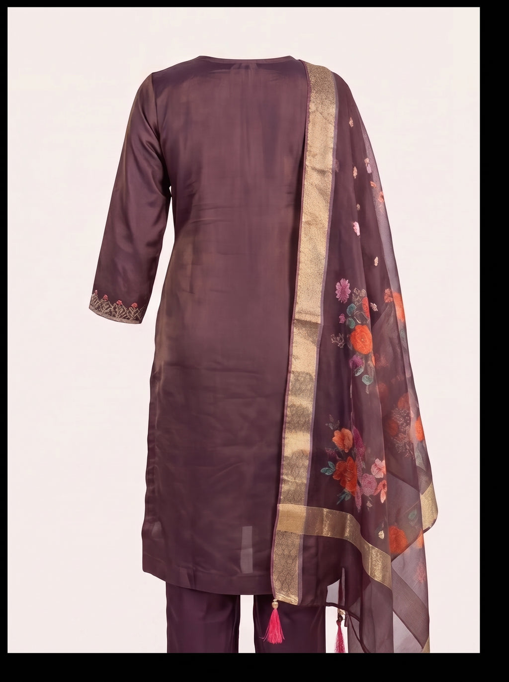 Gulabo Embroidered 3-Piece Kurta Set