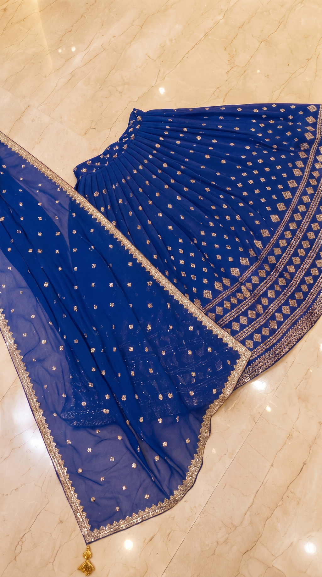Heritage Mirror Lehenga Set