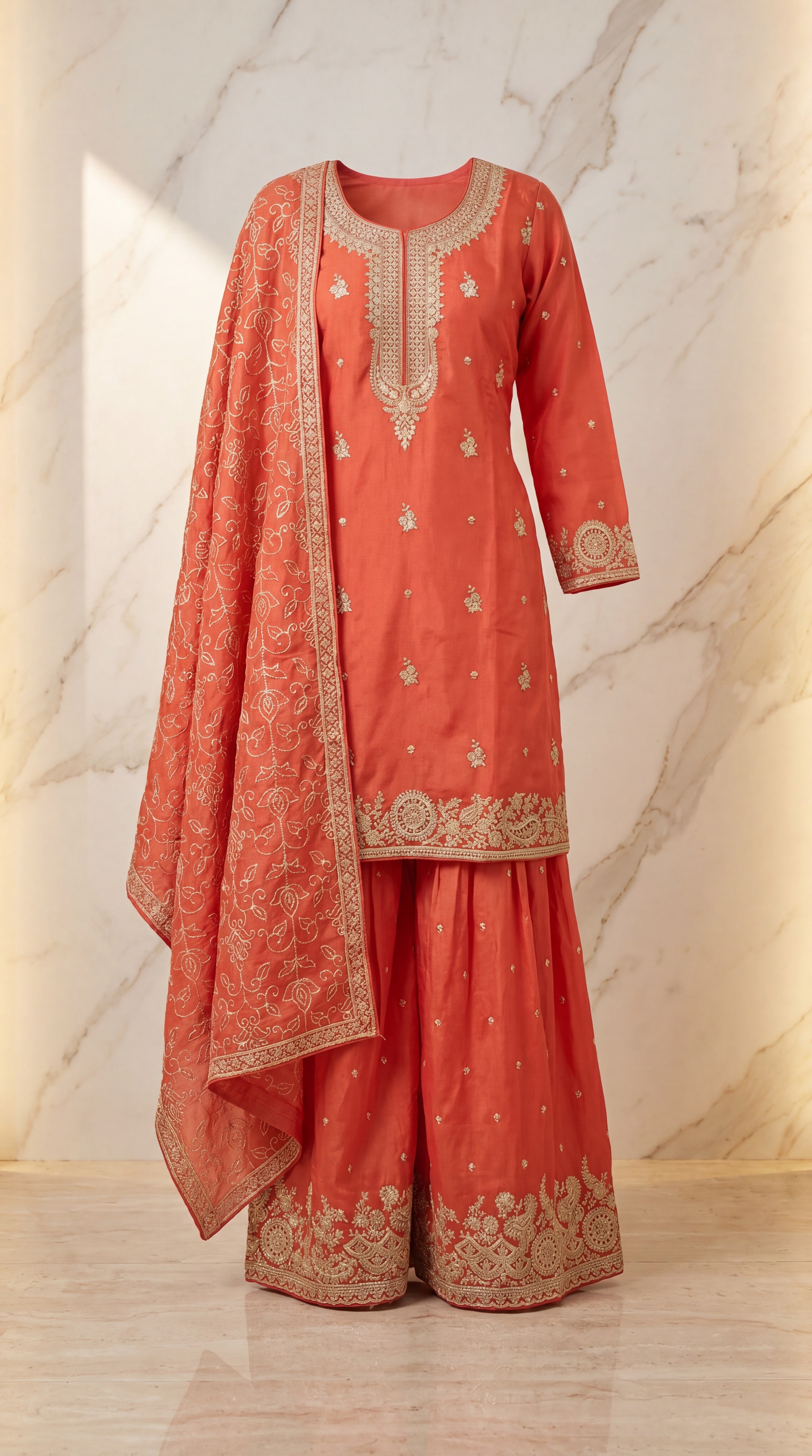 Mughal Bagh Plazzo Set