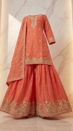 Mughal Bagh Plazzo Set