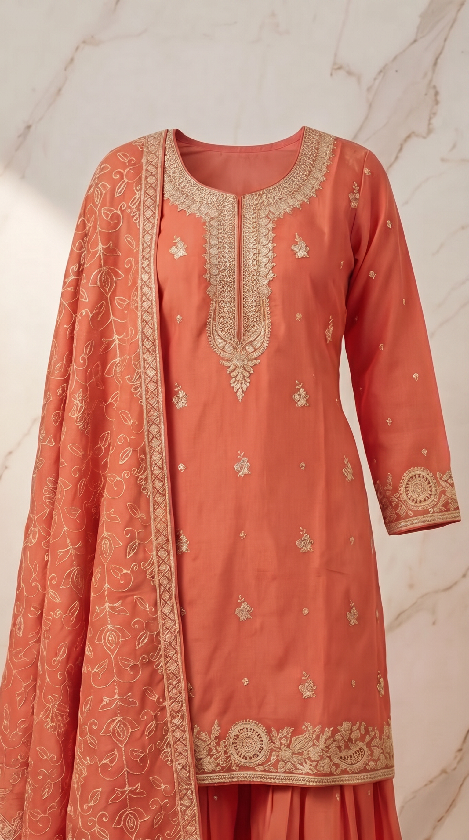 Mughal Bagh Plazzo Set