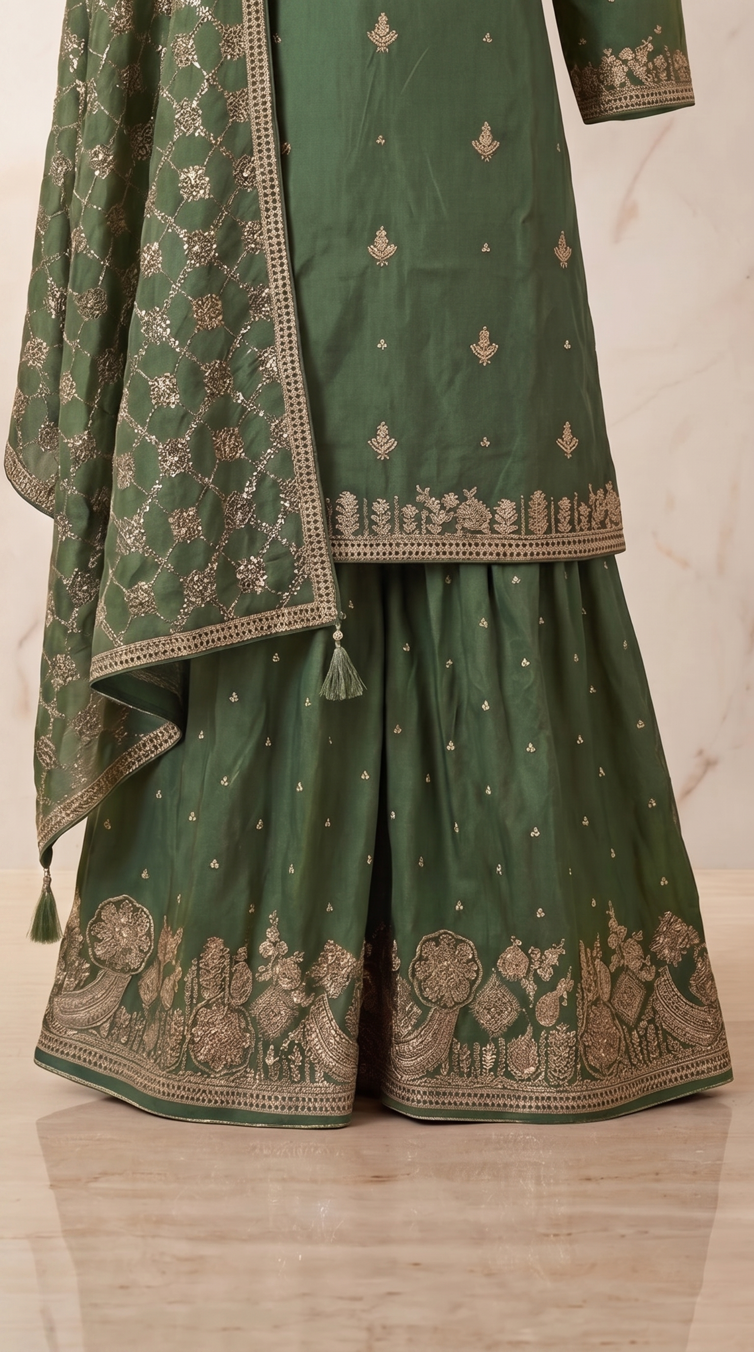 Mughal Bagh Plazzo Set