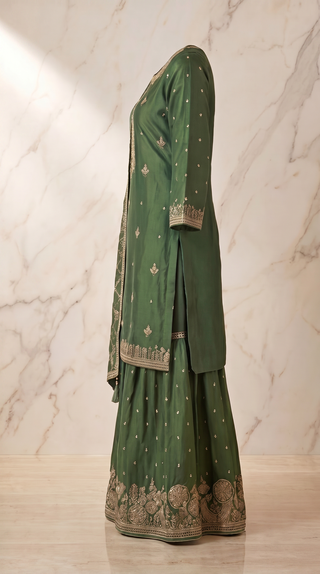 Mughal Bagh Plazzo Set
