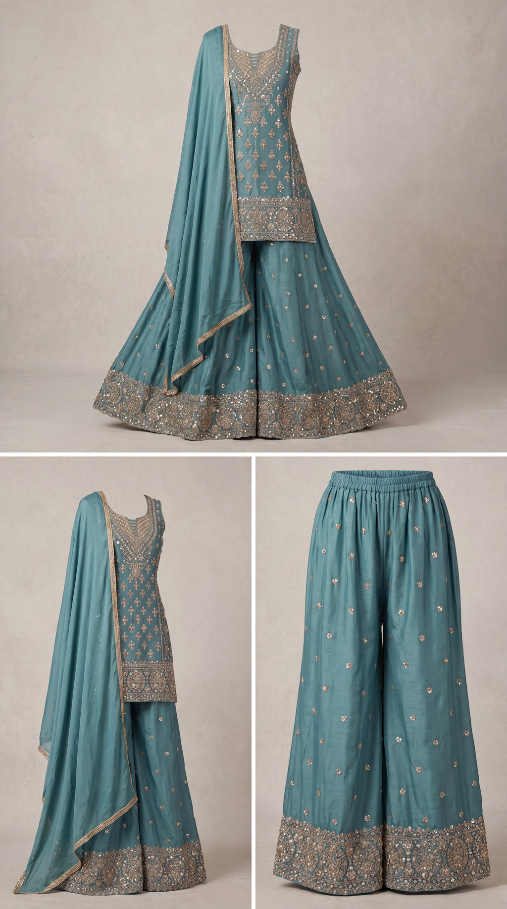 Sitara Sequin Palazzo Set