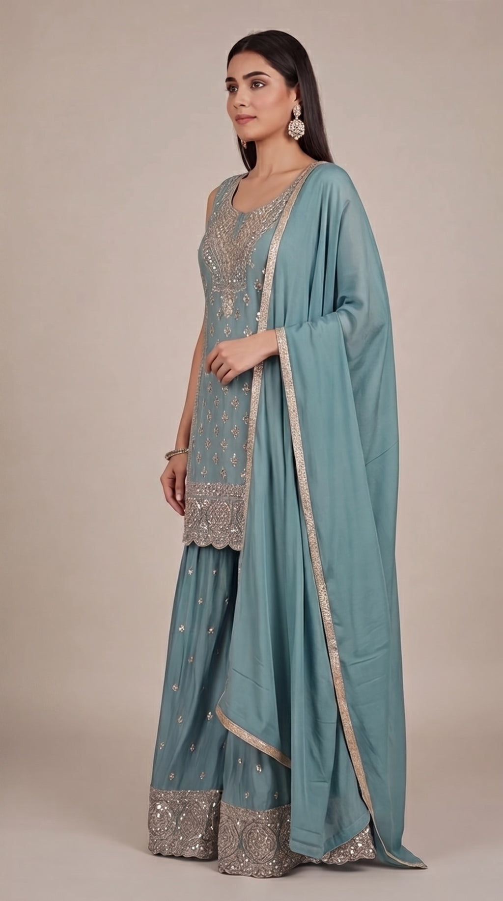 Sitara Sequin Palazzo Set